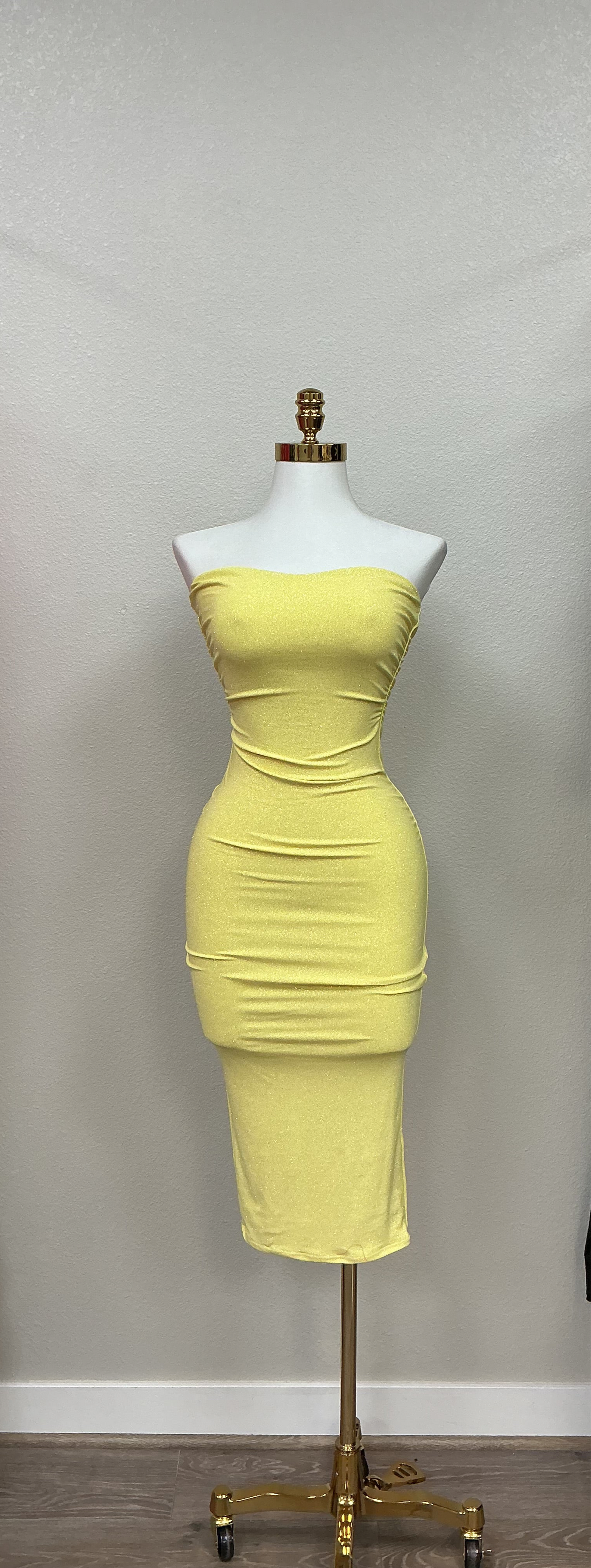 Paris yellow glitter 271