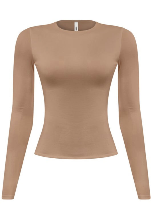 T-T Mocha long sleeve
